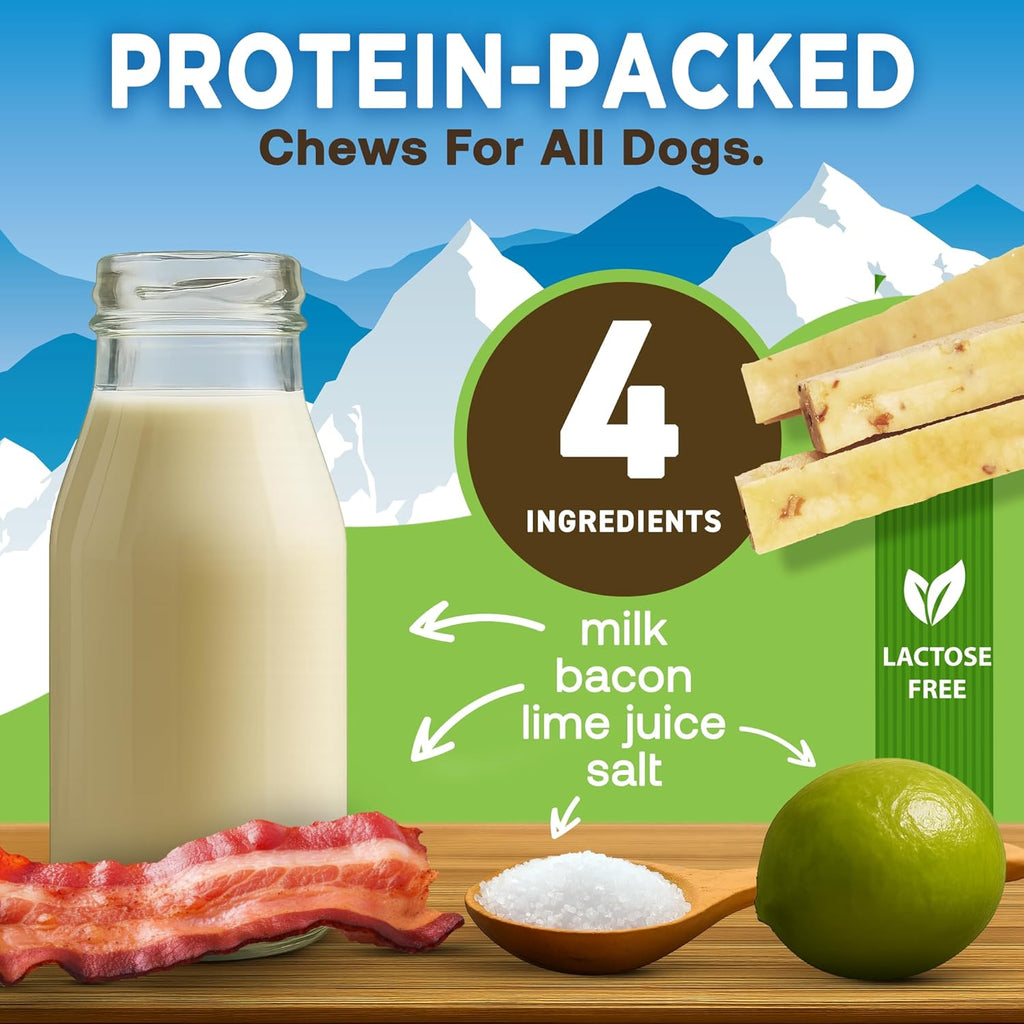 Golden Yak Chews Stump Flavor for Large Dogs