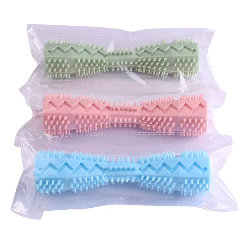 Juguete Masticable Dental de Goma Suave para Perros