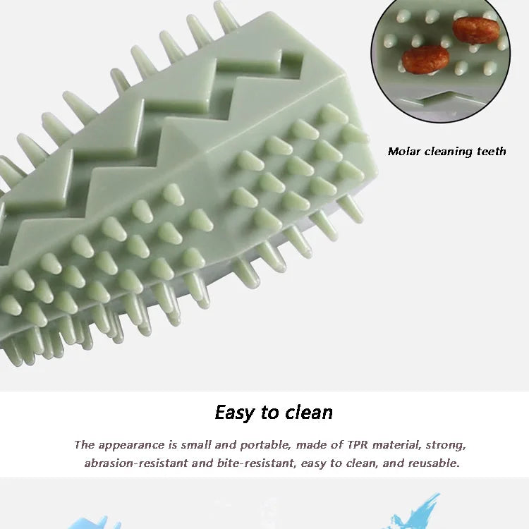 Juguete Masticable Dental de Goma Suave para Perros
