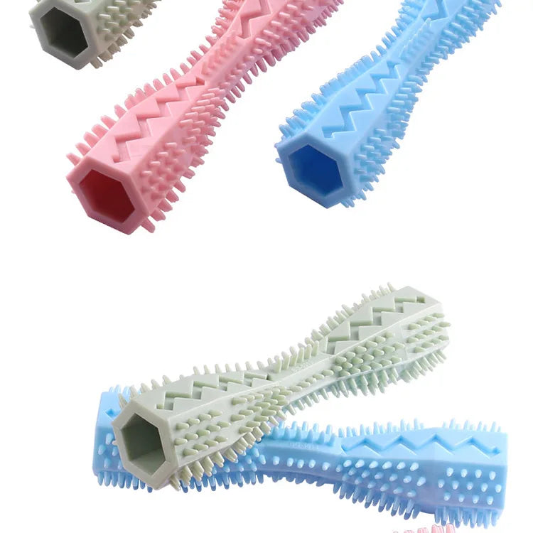 Juguete Masticable Dental de Goma Suave para Perros