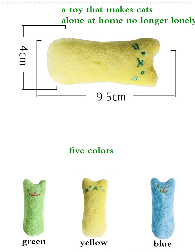 Catnip Toys for Cats – Soft, Interactive & Filled with Natural Cat Mint
