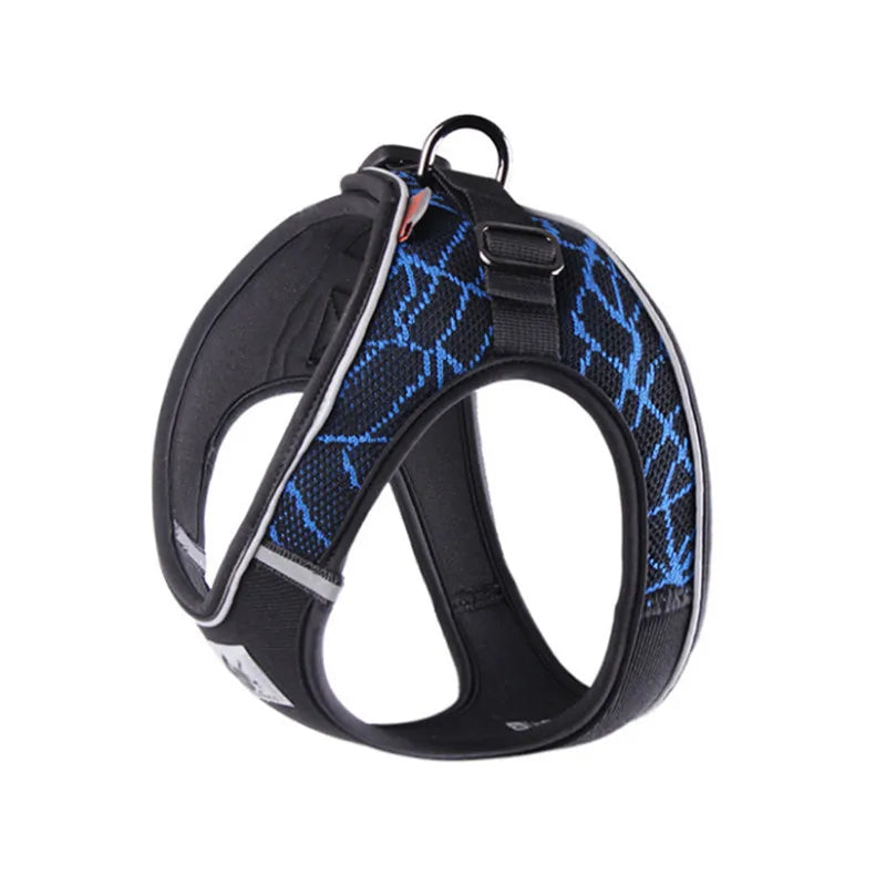 Reflective No-Pull Dog Harness for Small & Medium Dogs — Padded Breathable Vest