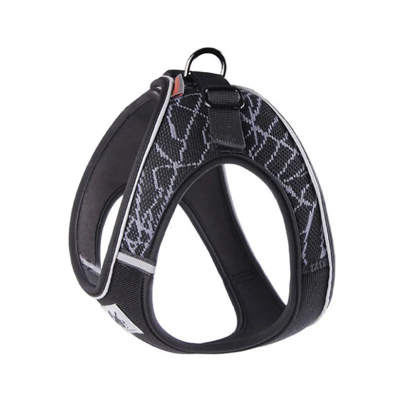 Reflective No-Pull Dog Harness for Small & Medium Dogs — Padded Breathable Vest
