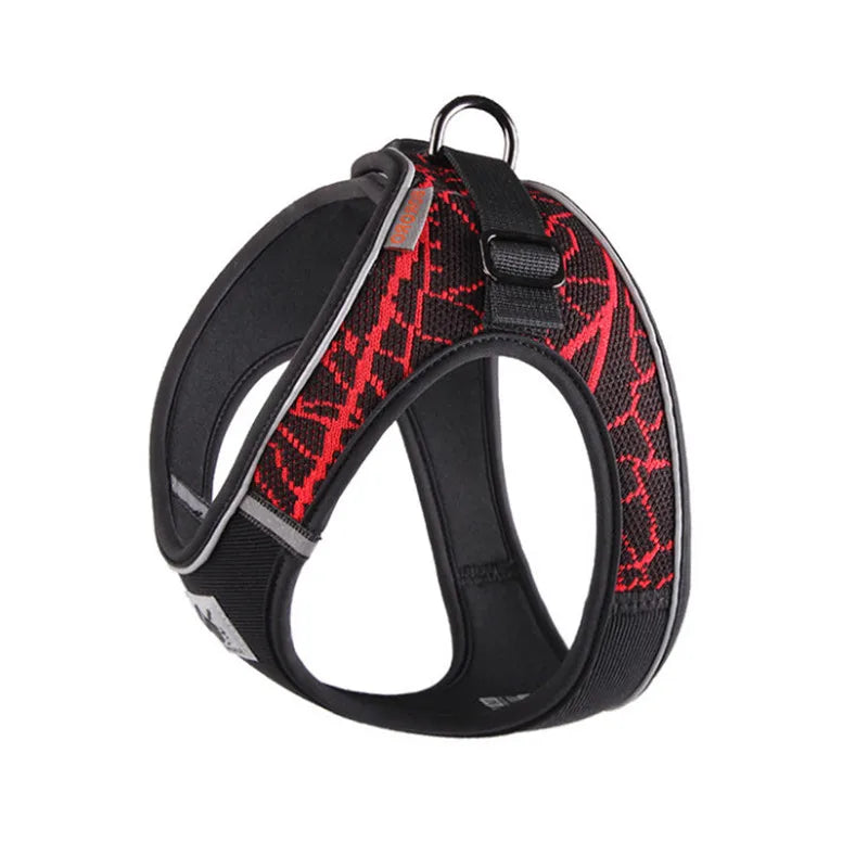 Reflective No-Pull Dog Harness for Small & Medium Dogs — Padded Breathable Vest