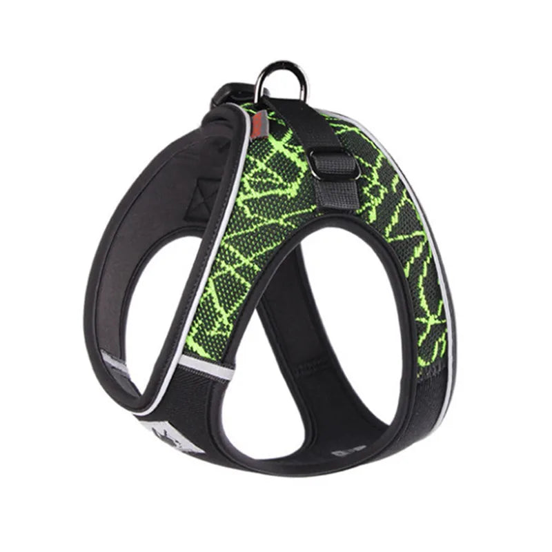 Reflective No-Pull Dog Harness for Small & Medium Dogs — Padded Breathable Vest