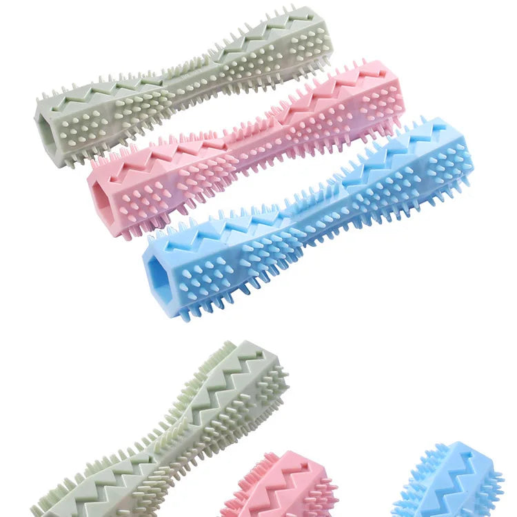 Juguete Masticable Dental de Goma Suave para Perros