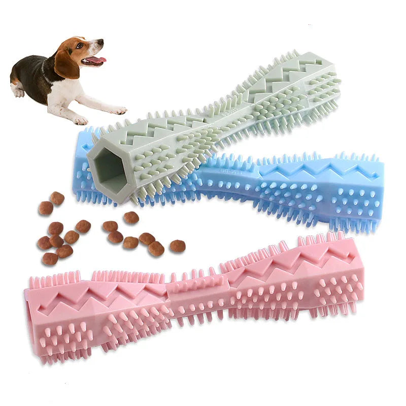 Juguete Masticable Dental de Goma Suave para Perros