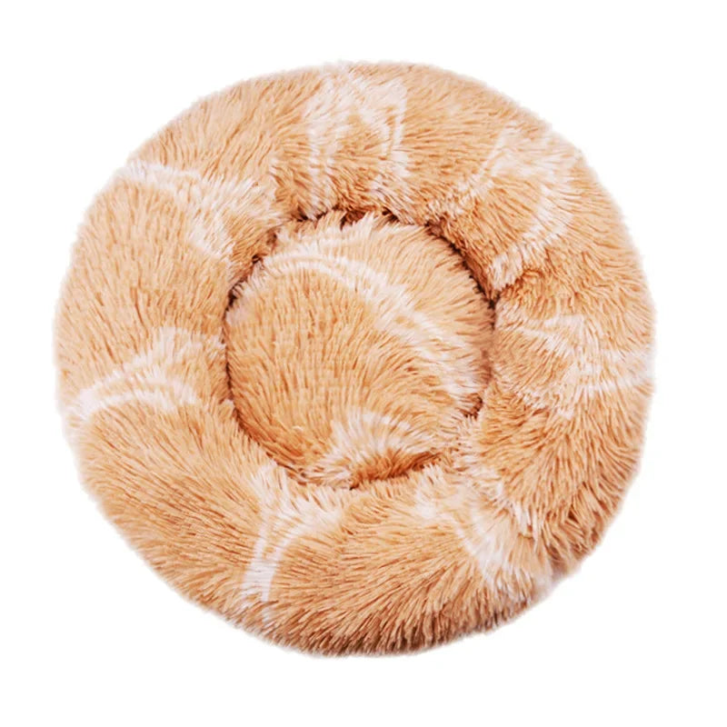 Luxury Round Pet Bed for Dogs & Cats – Ultra Soft & Warm