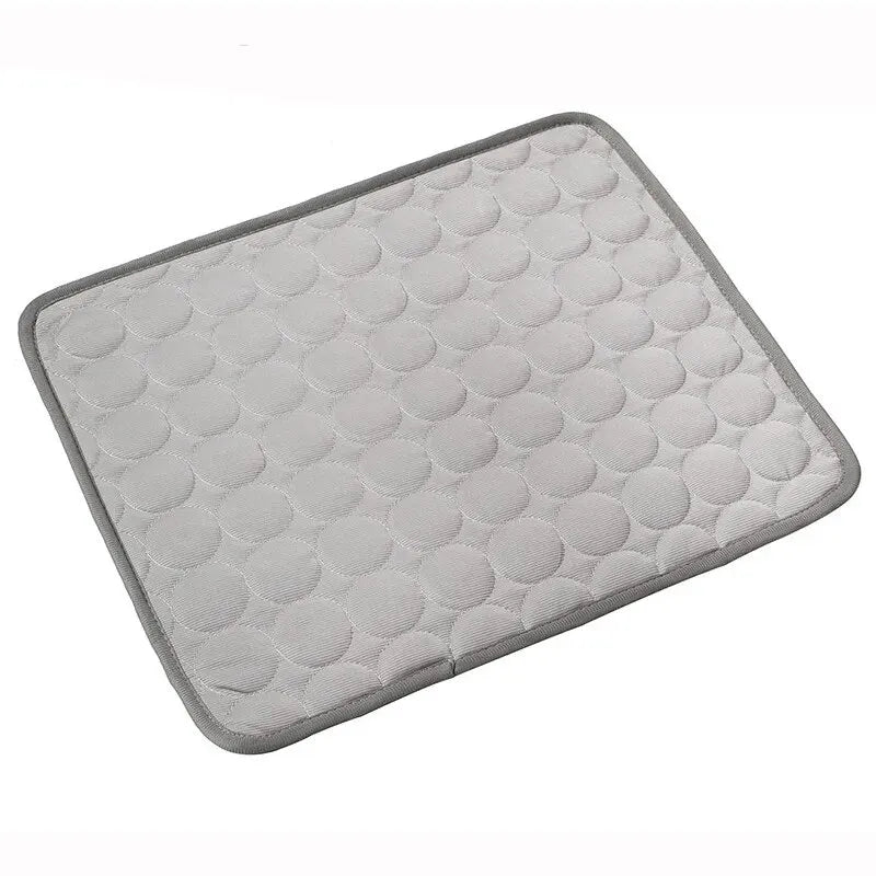 Summer Cooling Mat for Dogs & Cats – Ice Silk Fabric