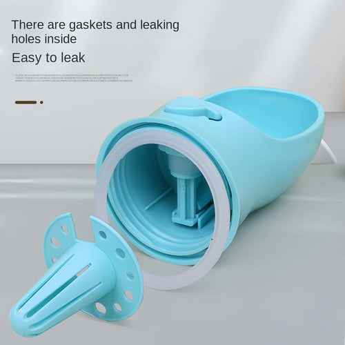 2-in-1 Portable Water Bottle with Food Storage for Dogs & Cats – Travel & Walks