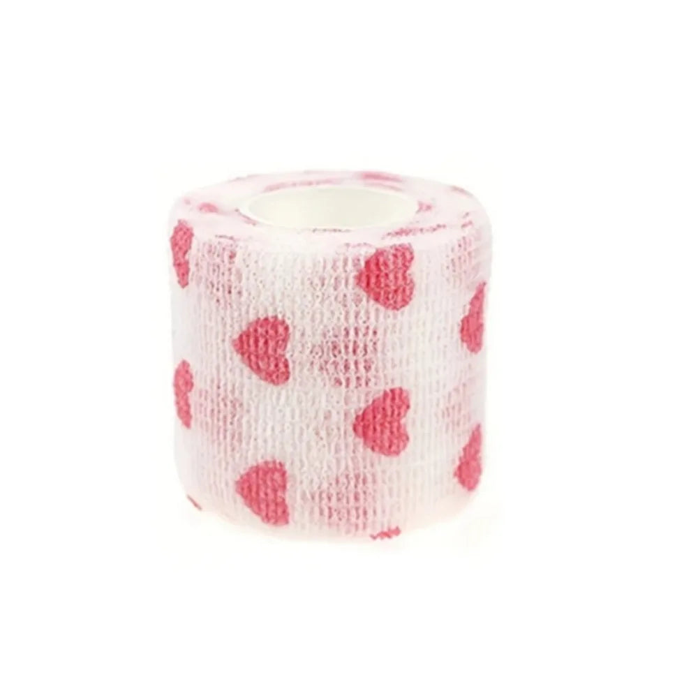 Self-Adhesive Elastic Bandage Wrap for Dogs — Colorful, Breathable & Flexible