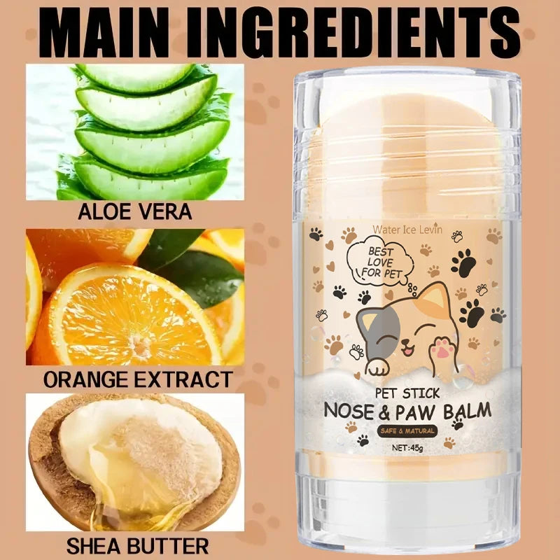 Paw & Nose Balm for Dogs & Cats — Moisturizing, Repairing & Protective (45g)