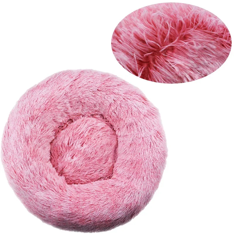 Luxury Round Pet Bed for Dogs & Cats – Ultra Soft & Warm