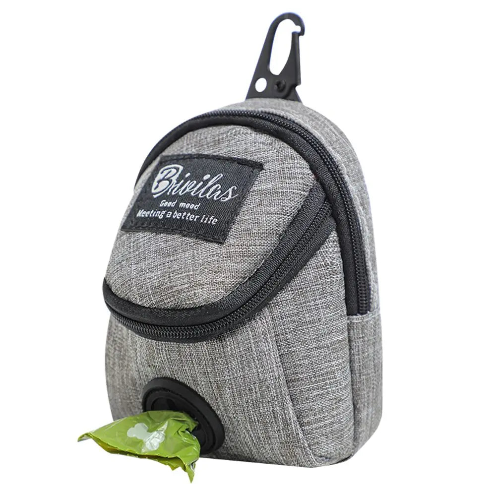 Multifunction Dog Treat Pouch & Waste Bag Dispenser – Portable Training Bag for Walks