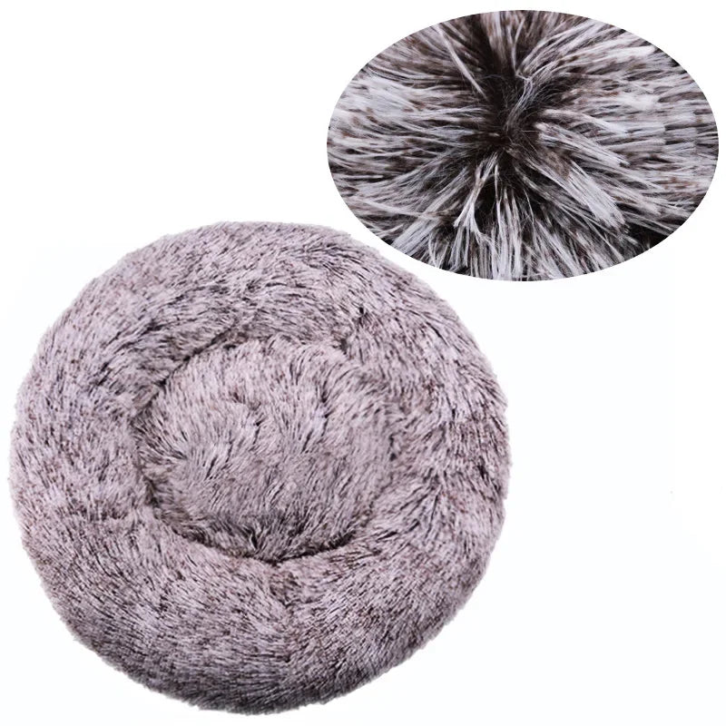 Luxury Round Pet Bed for Dogs & Cats – Ultra Soft & Warm