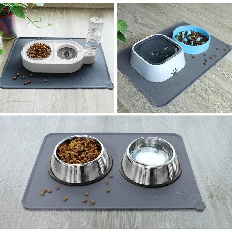 Silicone Pet Feeding Mat for Dogs & Cats – Non-Slip & Waterproof