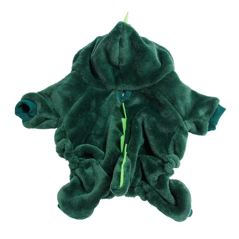 Dinosaur Hoodie for Dogs & Cats – Soft, Warm & Adorable