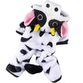 Cow Costume for Dogs & Cats – Warm & Adorable for Halloween and Christmas