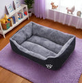 Plush Dog Bed – Non-Slip & Bite-Resistant