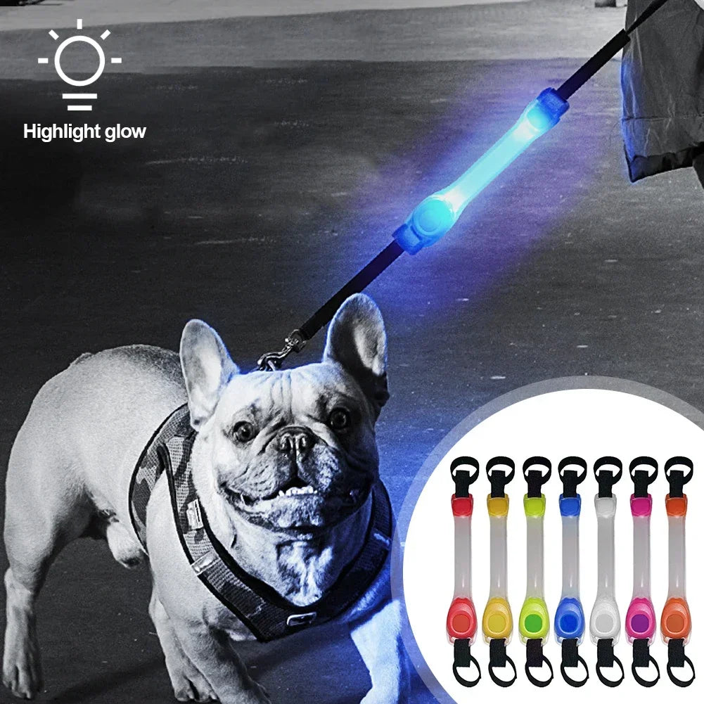 LED Safety Strip for Dogs — Waterproof with Flashing Night Light