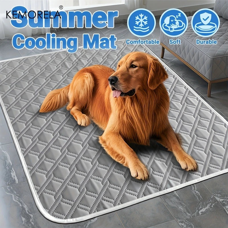 Cooling Mat for Dogs & Cats – Non-Slip & Hand Washable