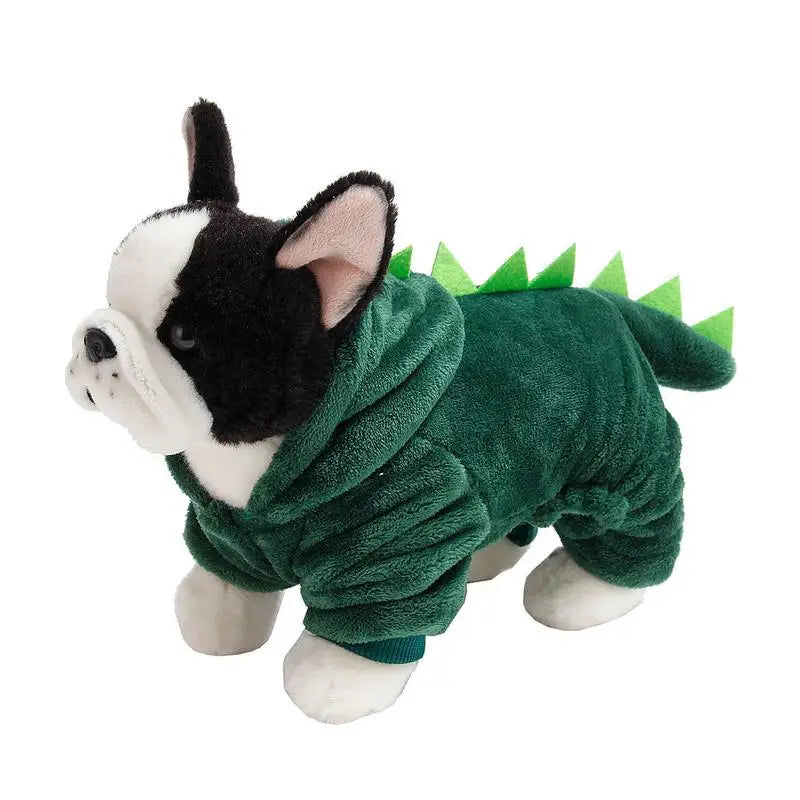 Dinosaur Hoodie for Dogs & Cats – Soft, Warm & Adorable