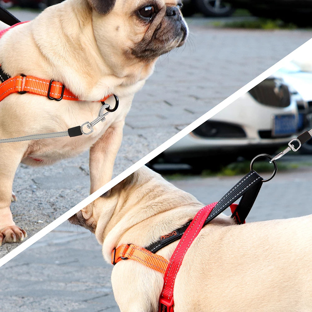 Reflective No-Pull Dog Harness — Padded, Adjustable & Durable