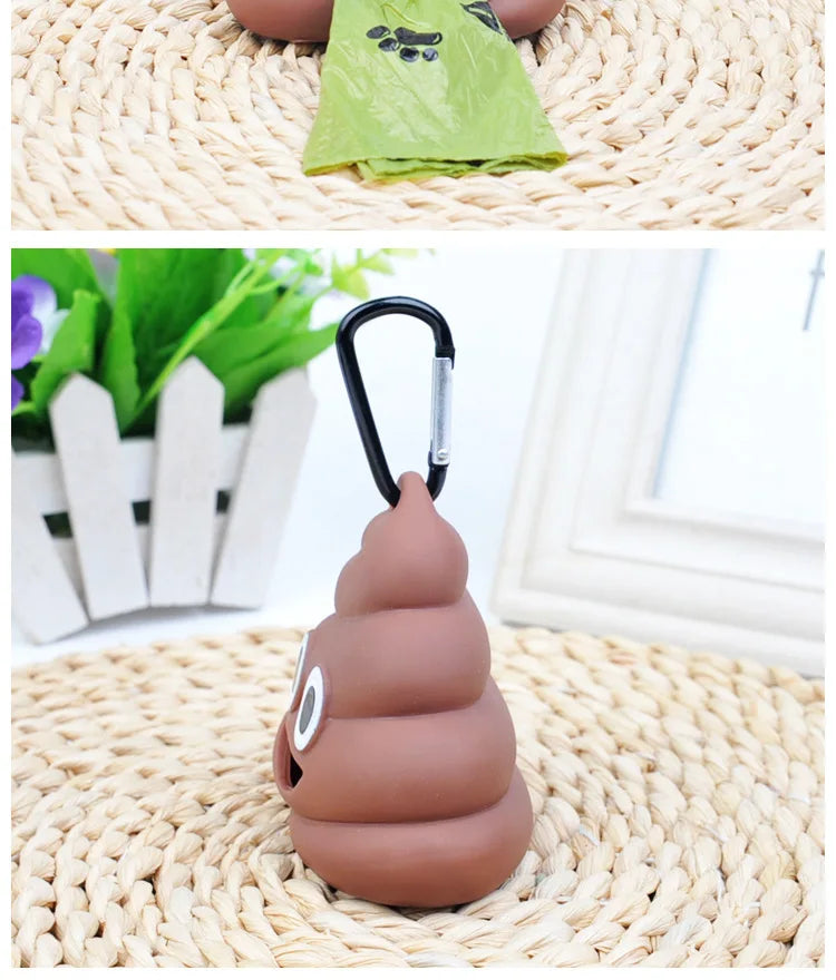 Portable Biodegradable Waste Bag Dispenser for Dogs & Cats