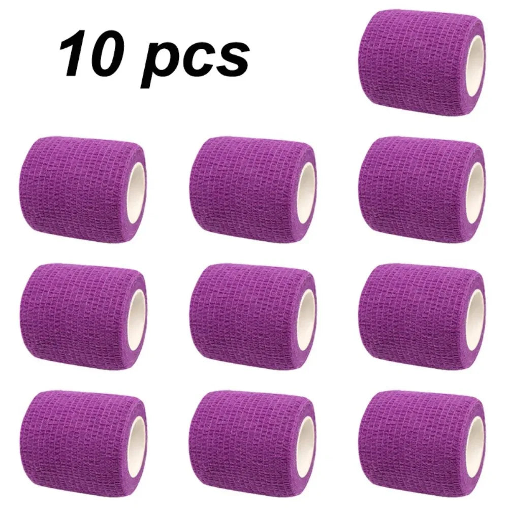 Self-Adhesive Elastic Bandage Wrap for Dogs — Colorful, Breathable & Flexible