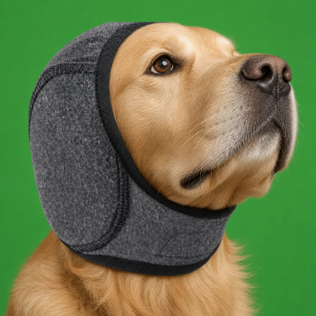 Calming Dog Head Cover — Anxiety Relief, Insect Repellent & Ear Protection