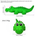 Crocodile Squeaky Dog Chew Toy – Durable Latex for Aggressive Chewers – All Breeds