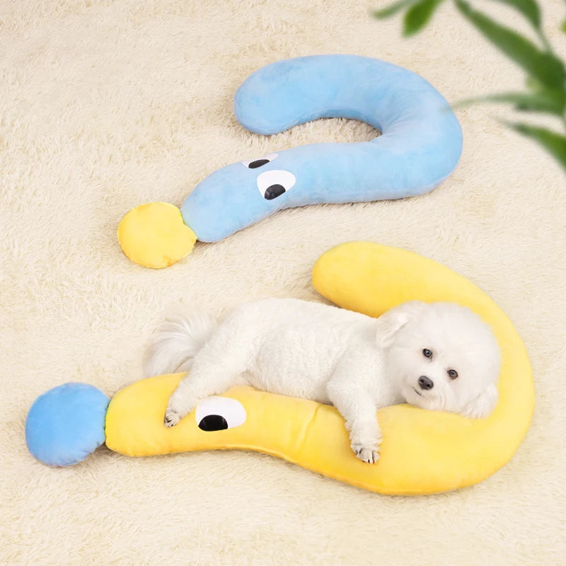 U-Shaped Pet Pillow – Neck Protector for Dogs & Cats