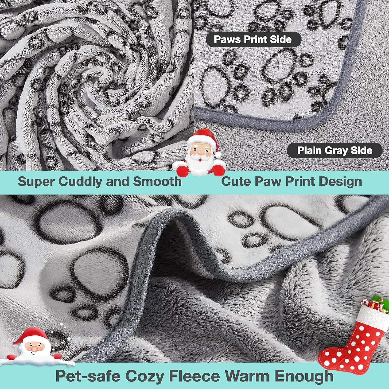 Premium Soft Pet Blanket for Dogs & Cats – Washable & Cozy