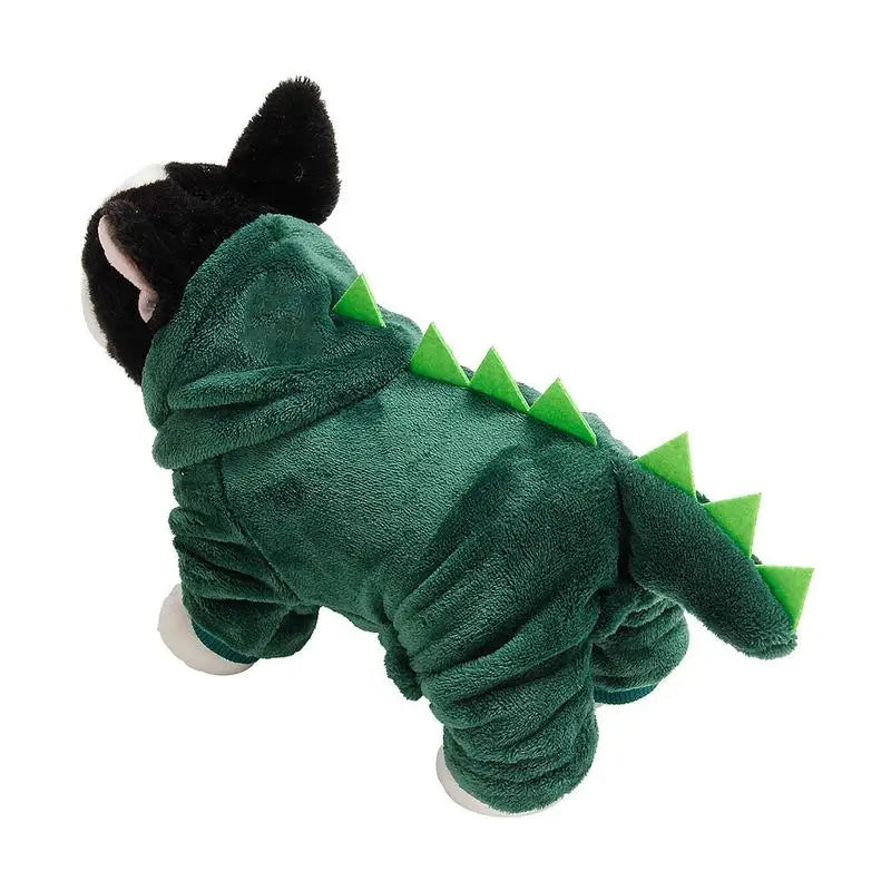 Dinosaur Hoodie for Dogs & Cats – Soft, Warm & Adorable