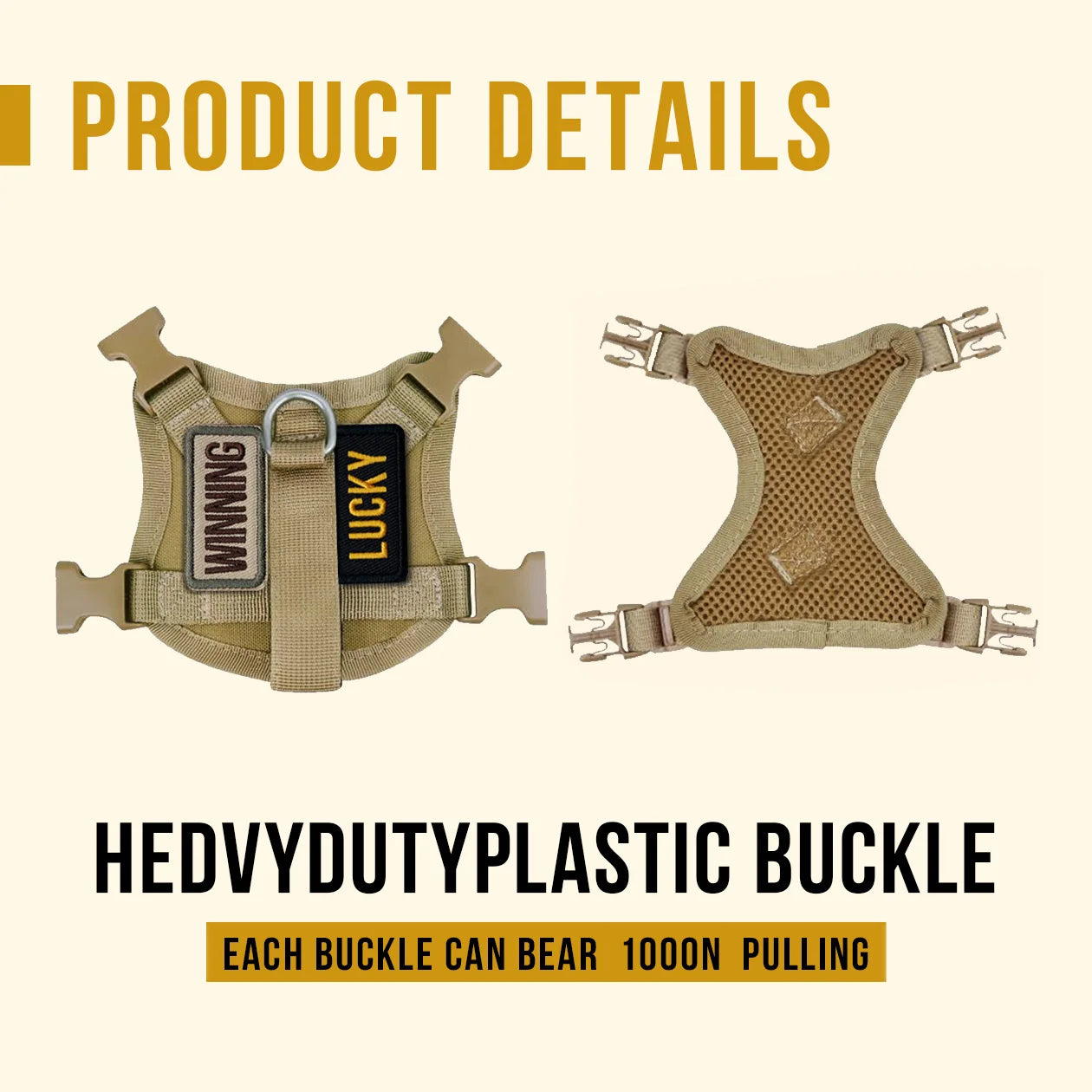 Cat & Dog Harness and Leash Set — Escape-Proof, Reflective & Adjustable