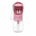 2-in-1 Portable Water Bottle with Food Storage for Dogs & Cats – Travel & Walks
