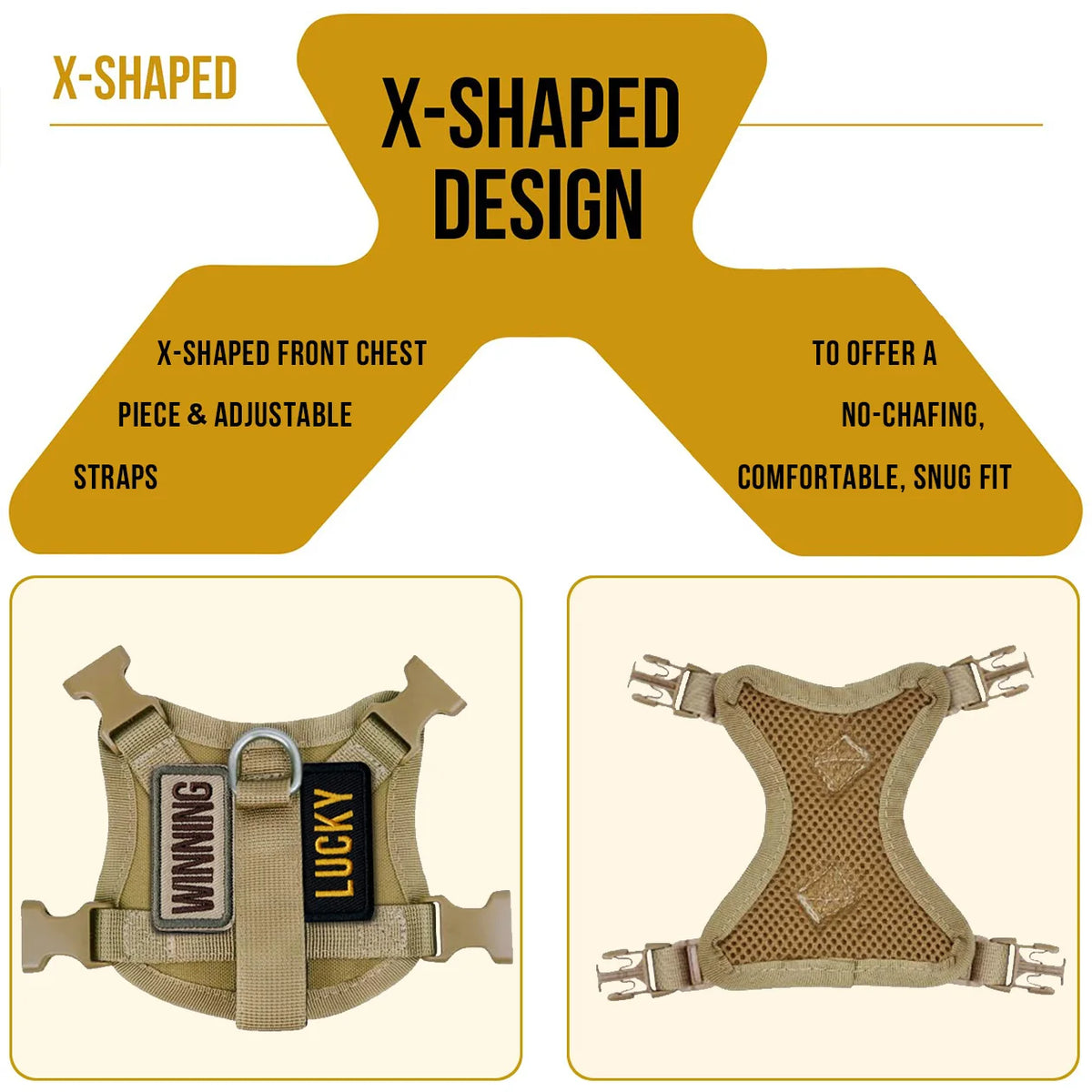 Cat & Dog Harness and Leash Set — Escape-Proof, Reflective & Adjustable