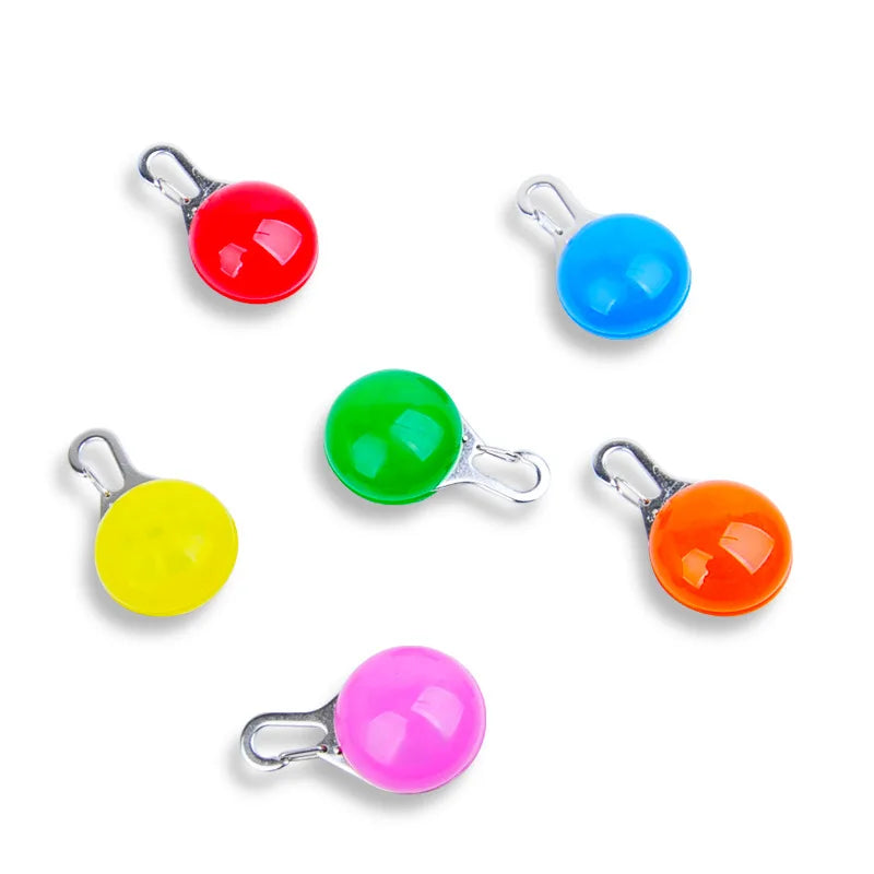 USB Rechargeable LED Dog Collar Pendant — Night Safety Light
