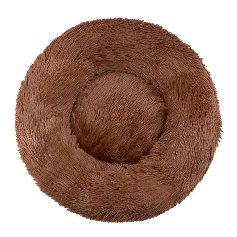 Luxury Round Pet Bed for Dogs & Cats – Ultra Soft & Warm