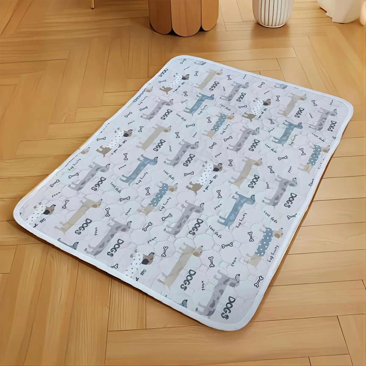 Reusable Waterproof Pet Mat for Dogs & Cats – Absorbent & Washable