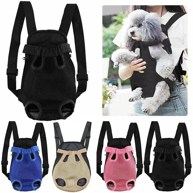 Pet Carrier Backpack for Small Dogs & Cats – Breathable, Secure & Stylish