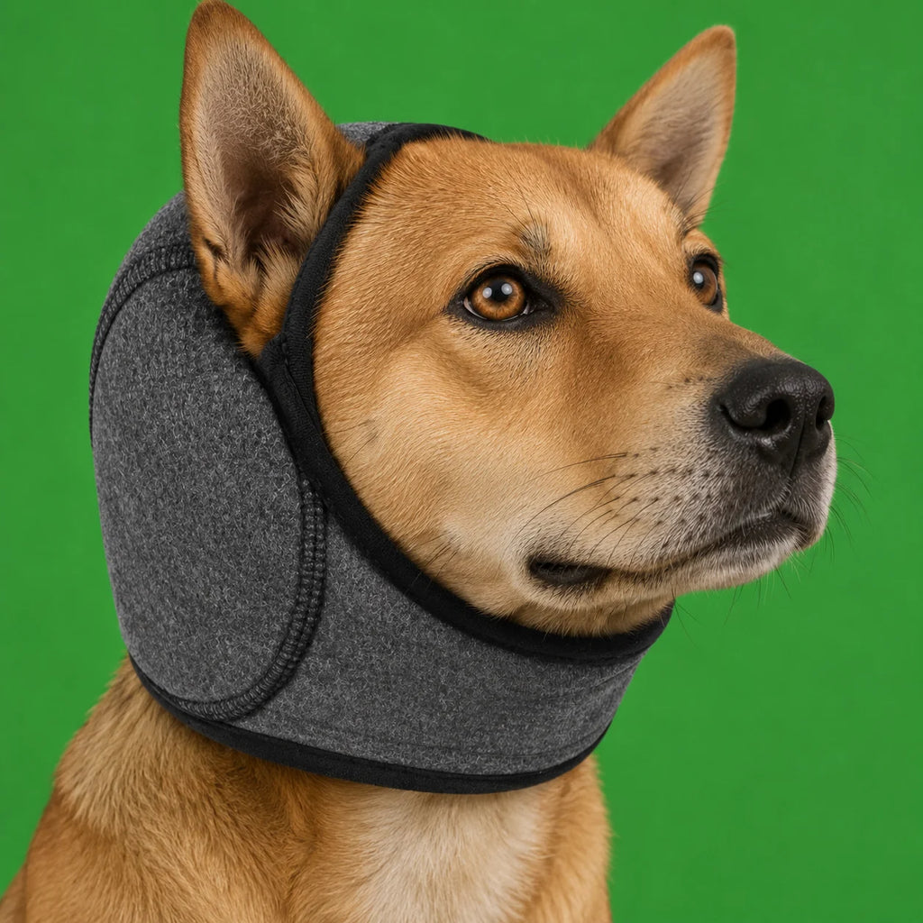 Calming Dog Head Cover — Anxiety Relief, Insect Repellent & Ear Protection