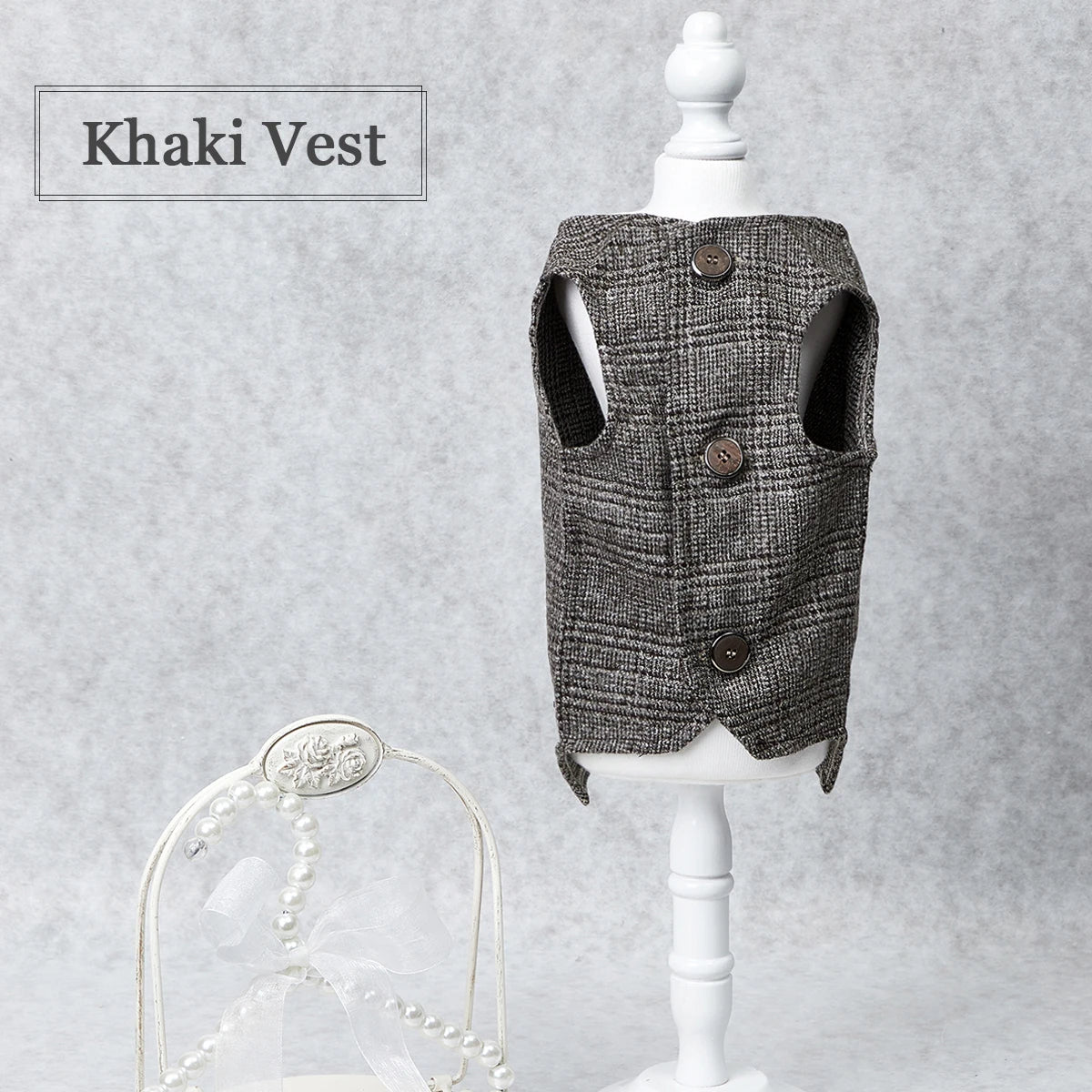 Knight Suit for Dogs and Cats – Jacket and Vest for Weddings and Parties