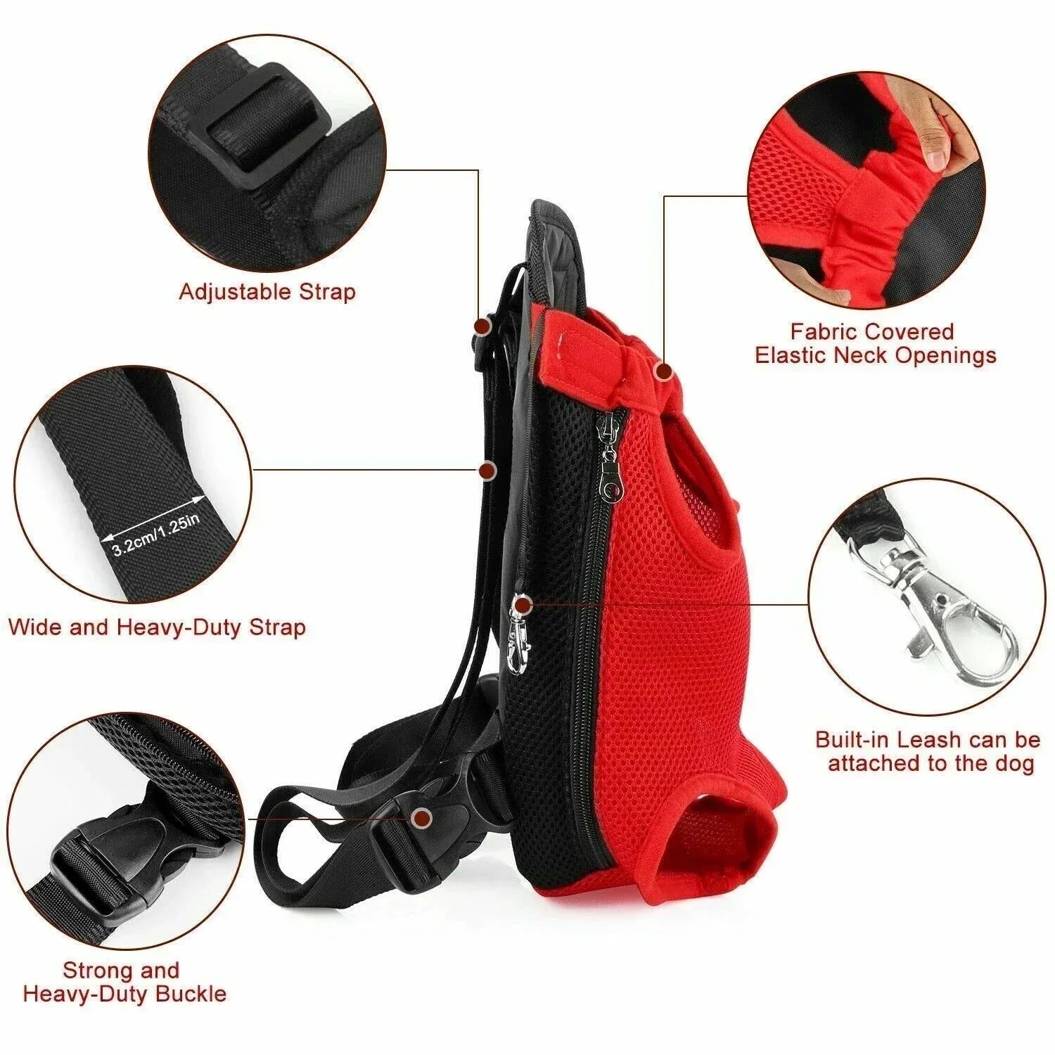 Pet Carrier Backpack for Small Dogs & Cats – Breathable, Secure & Stylish