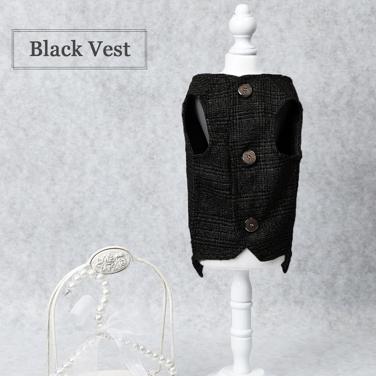 Knight Suit for Dogs and Cats – Jacket and Vest for Weddings and Parties