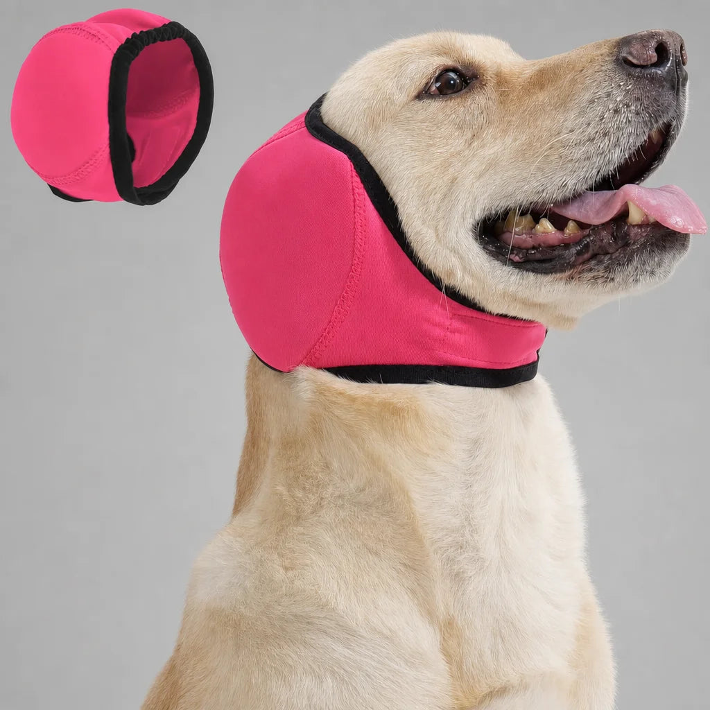 Calming Dog Head Cover — Anxiety Relief, Insect Repellent & Ear Protection