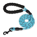 Reflective Dog Leash with Padded Handle — Durable Nylon, 7 Colors, 3 Lengths
