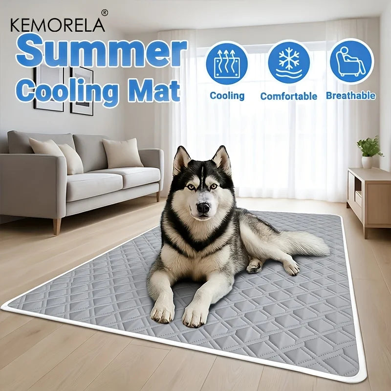 Cooling Mat for Dogs & Cats – Non-Slip & Hand Washable