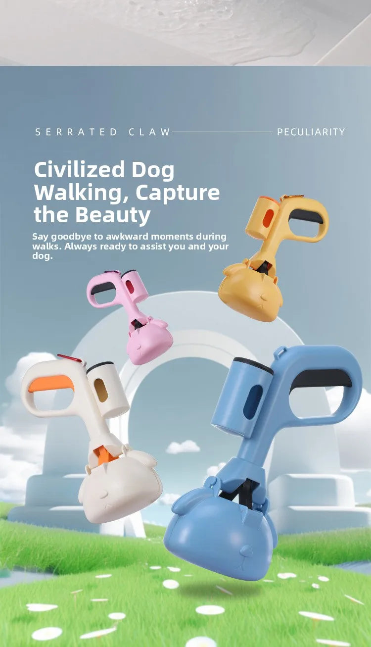 Portable Dog Poop Scooper – Eco-Friendly & Hygienic
