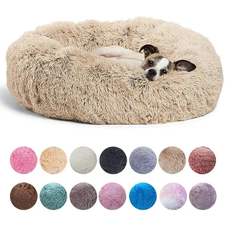 Luxury Round Pet Bed for Dogs & Cats – Ultra Soft & Warm